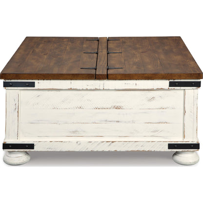 Table basse Wystfield avec rangement