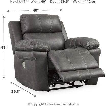 Fauteuil inclinable électrique Erlangen avec appui-tête réglable