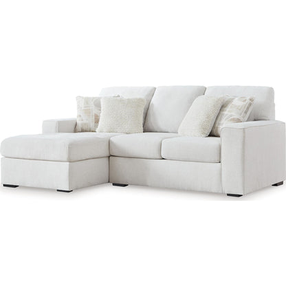 Canapé d'angle 2 pièces exclusif Leighelli avec méridienne