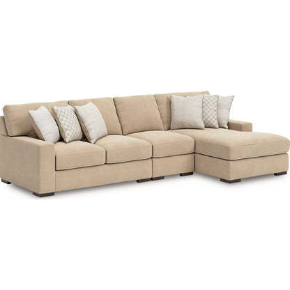 Canapé d'angle 3 pièces exclusif Larce avec méridienne