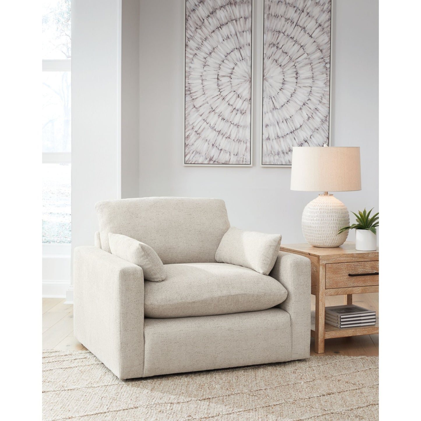 Fauteuil et demi raffiné et exclusif