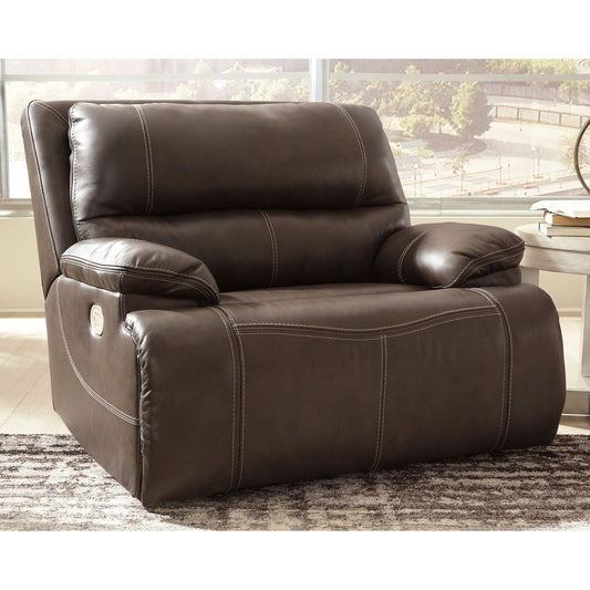 Fauteuil inclinable Ricmen à assise large avec fonction électrique