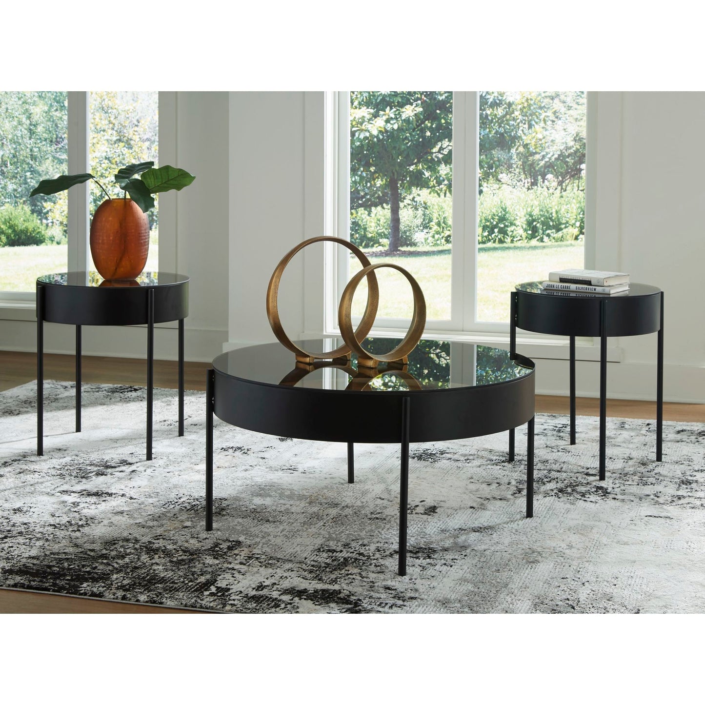 Ensemble de 3 tables d'appoint Ardoline