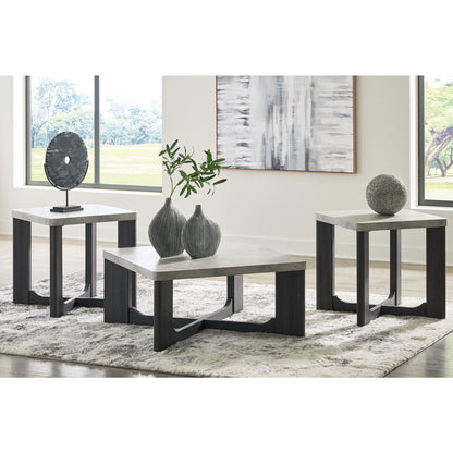 Ensemble de tables d'appoint Sharstorm (ensemble de 3)