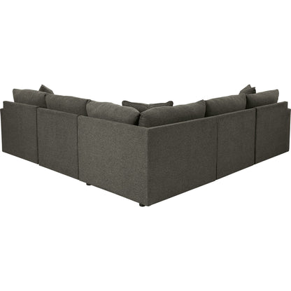 Canapé d'angle modulaire 5 pièces exclusif Evey