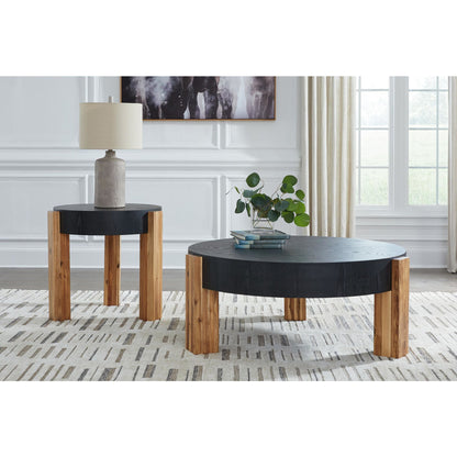 Lot de 2 tables Breenmore