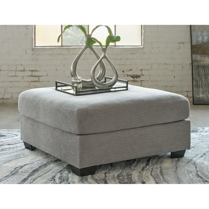 Pouf d'appoint surdimensionné exclusif Keener