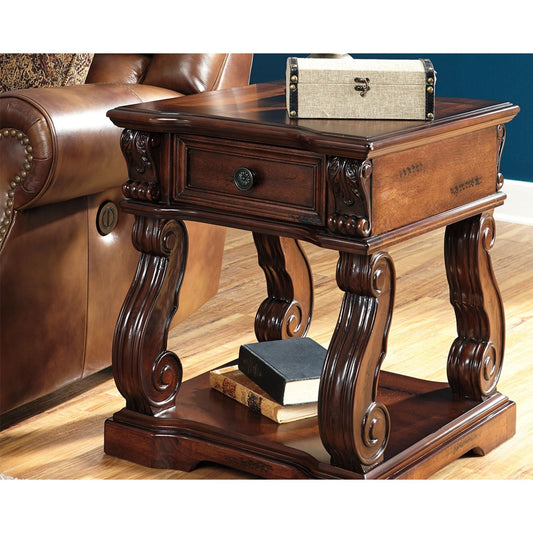 Table d'appoint carrée Alymere