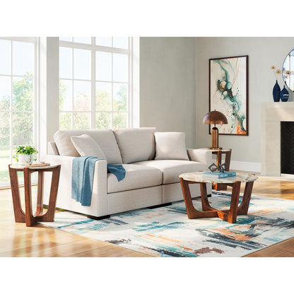 Canapé d'angle modulaire 2 pièces exclusif à Omaha