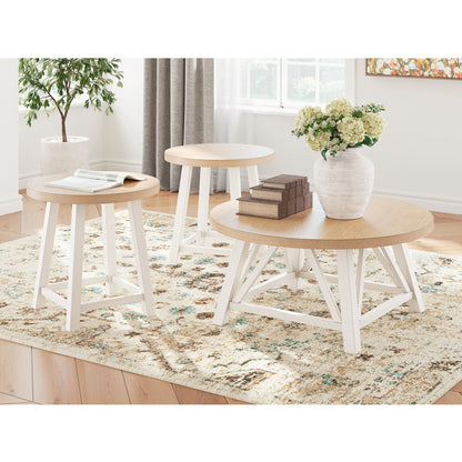 Lot de 3 tables Fawndell