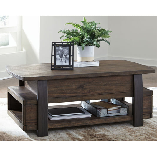 Table basse Vailbry avec plateau relevable