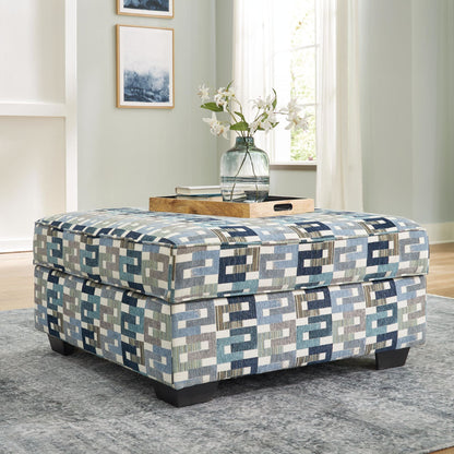 Pouf Valerano avec rangement