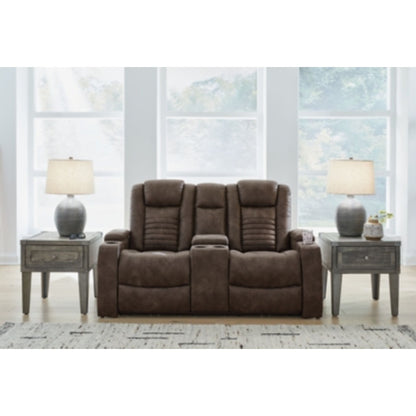 Canapé inclinable électrique Soundcheck avec console et tête réglable