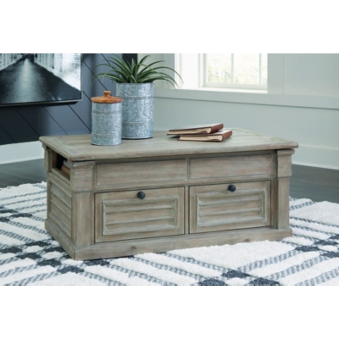 Table basse Moreshire avec plateau relevable