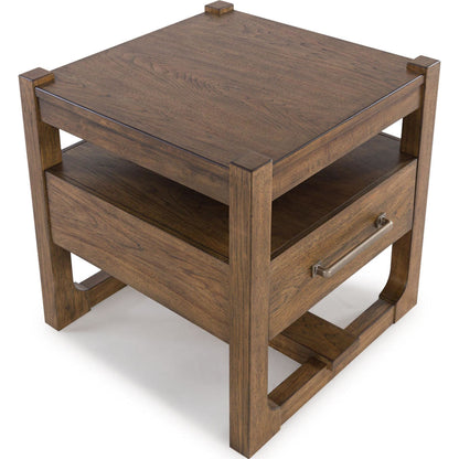 Table d'appoint carrée Cabalynn