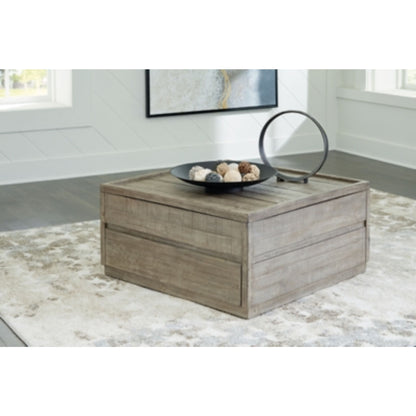 Table basse Krystanza avec plateau relevable