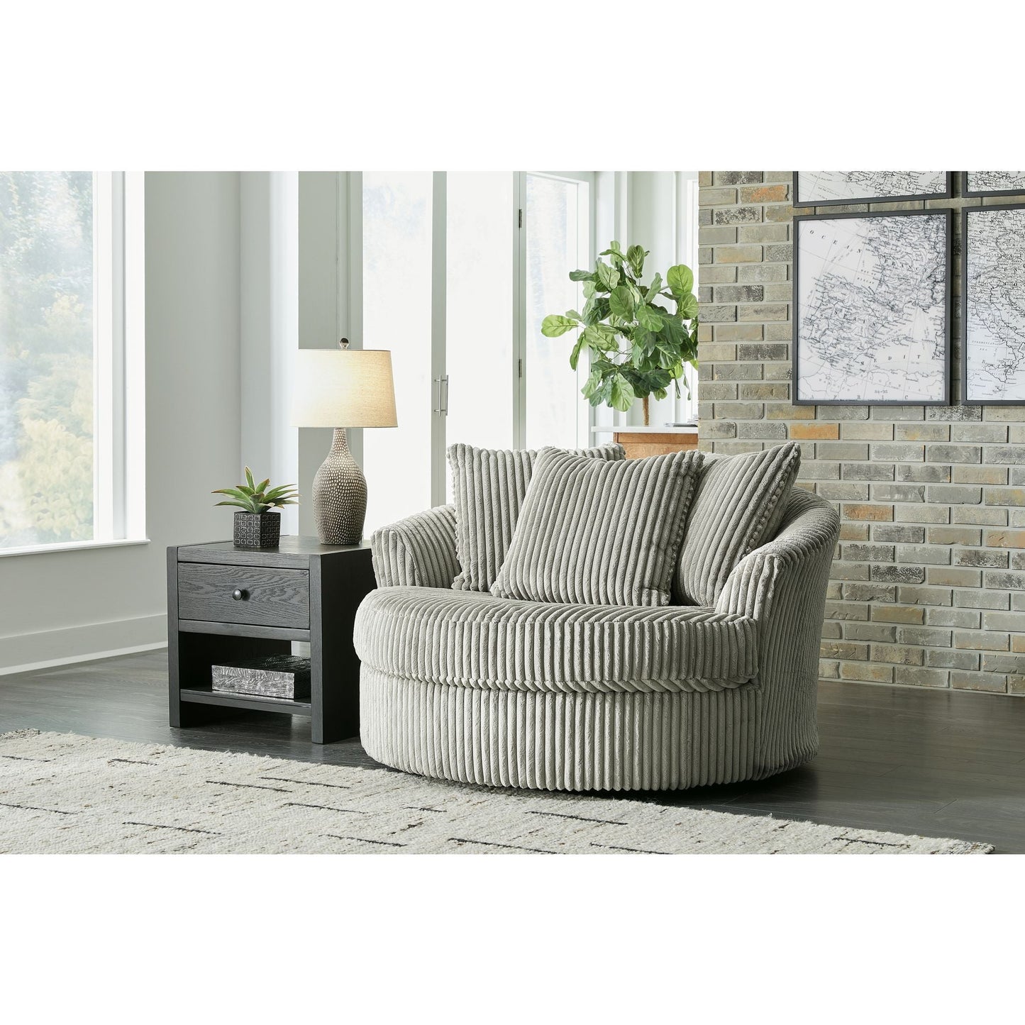 Fauteuil pivotant Lindyn