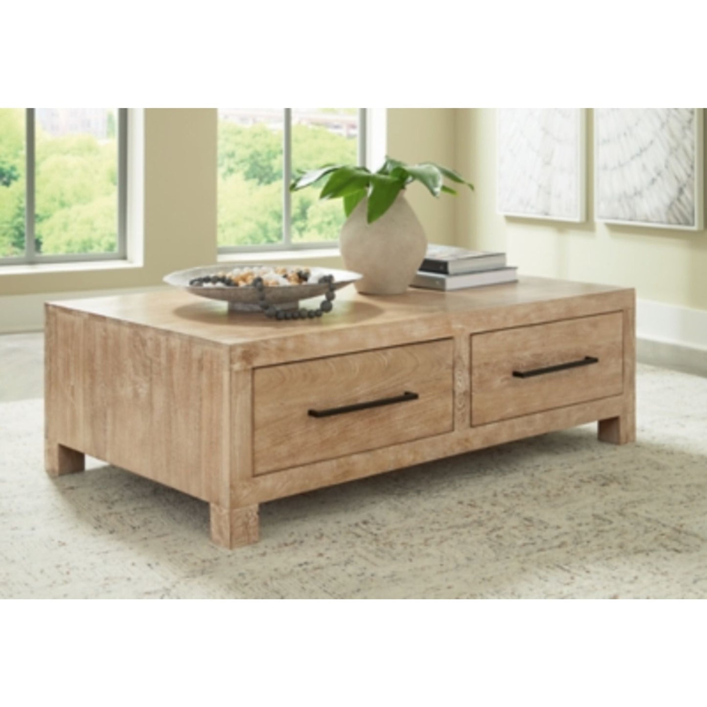Table basse Belenburg avec rangement