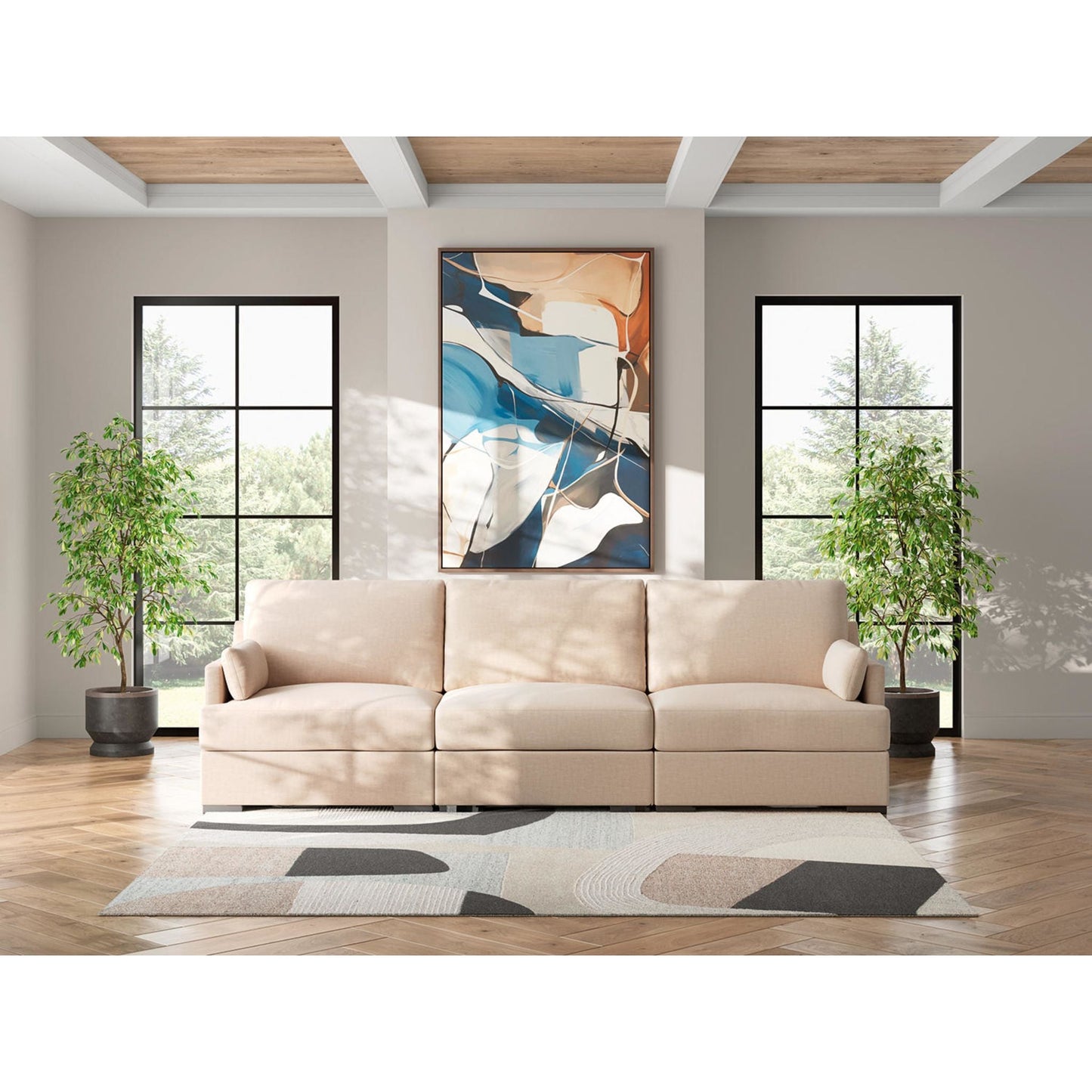 Sectionnel modulaire 3 pièces exclusif Regality