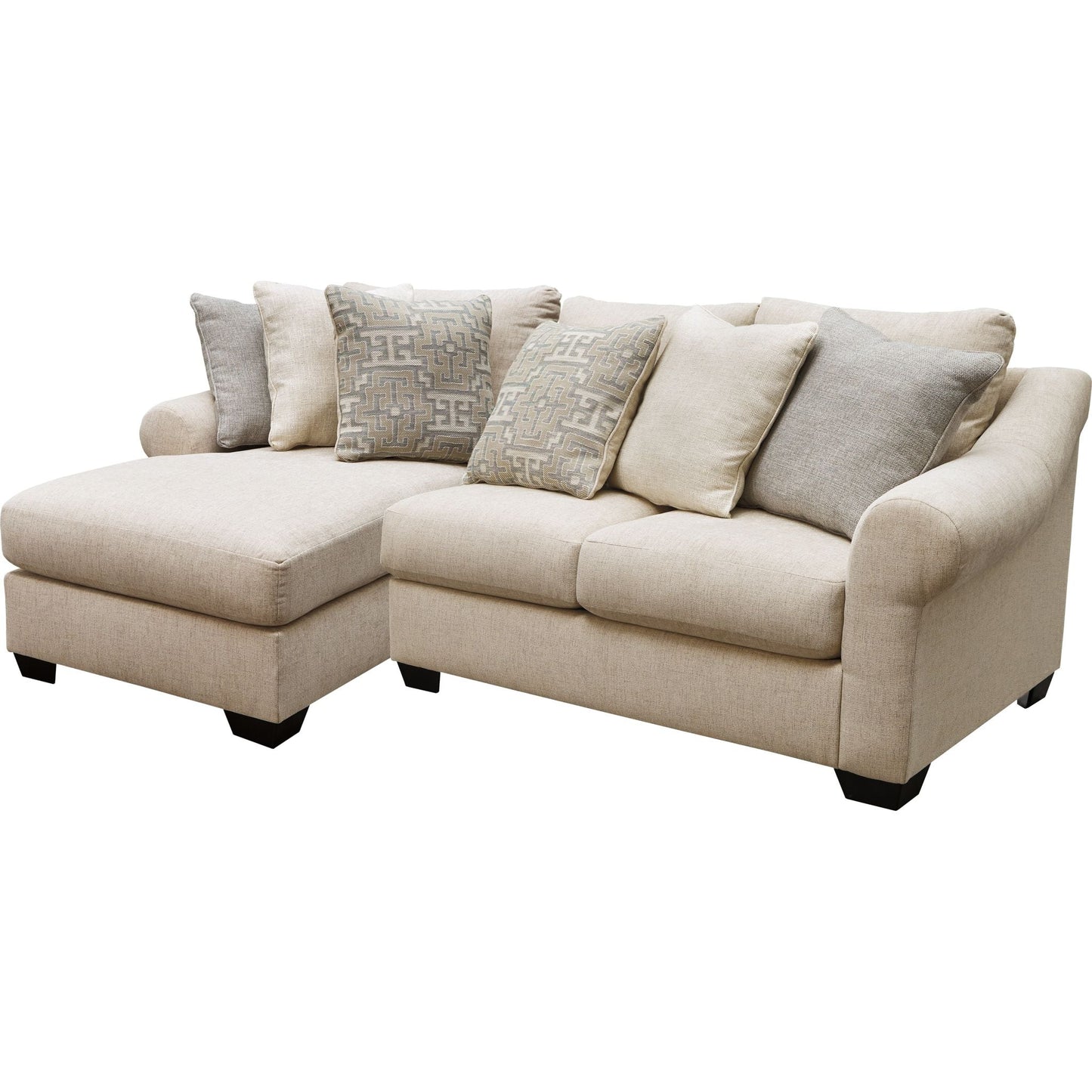 Canapé d'angle 2 pièces exclusif Carnaby avec méridienne