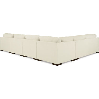 Canapé d'angle Zada ​​5 pièces avec méridienne