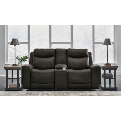 Fauteuil inclinable électrique Mindanao avec console et appui-tête réglable