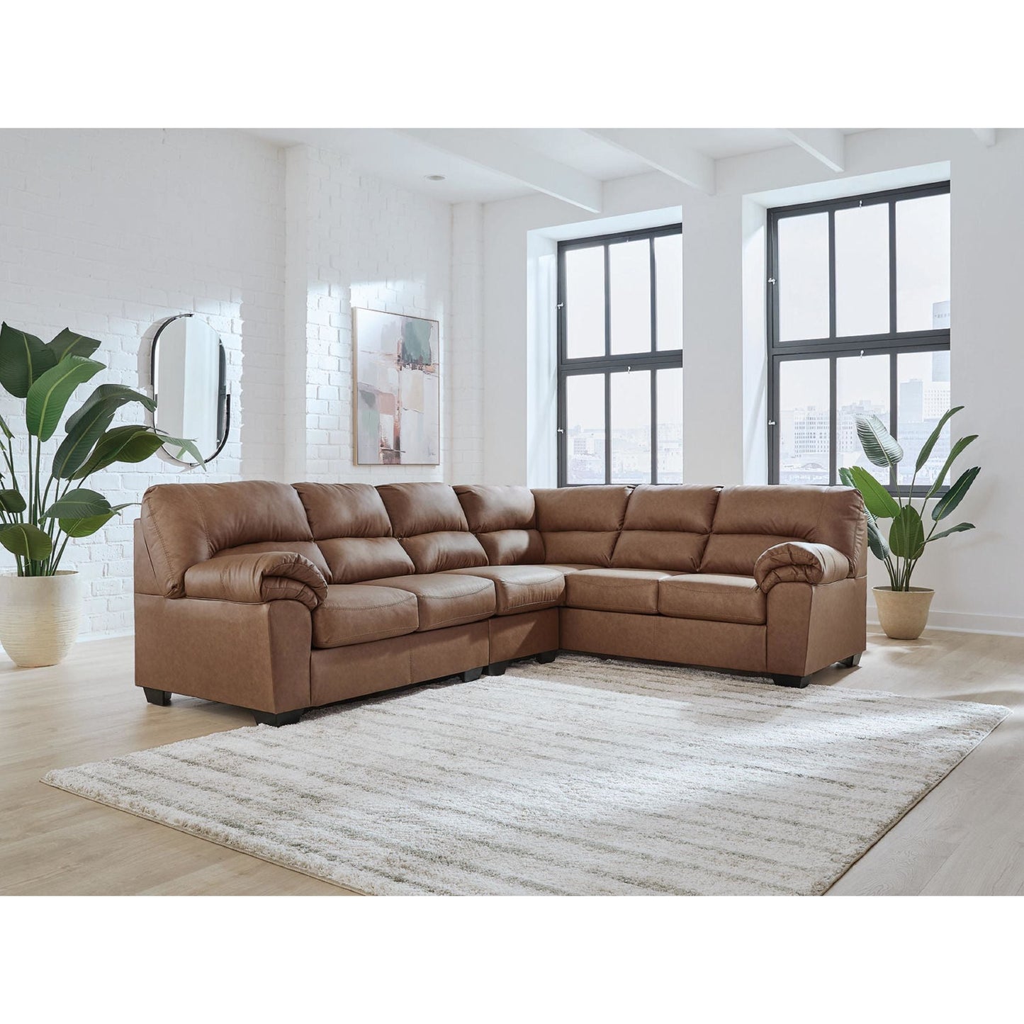 Canapé d'angle Whitlock 3 pièces