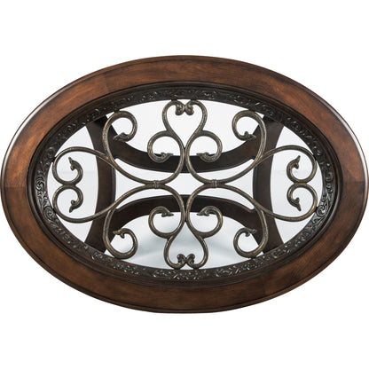 Table basse ovale Norcastle