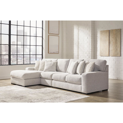 Canapé d'angle 3 pièces exclusif Larce avec méridienne