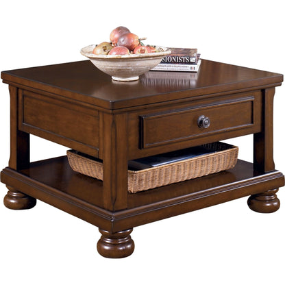 Table basse Porter avec plateau relevable