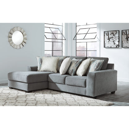 Canapé d'angle 2 pièces Castano exclusif avec méridienne