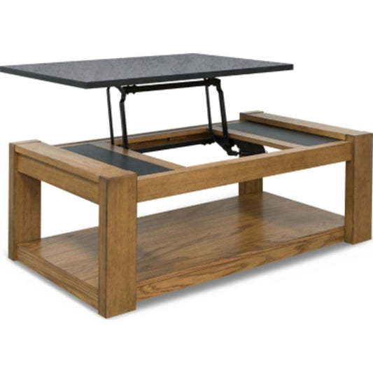 Table basse Quentina avec plateau relevable