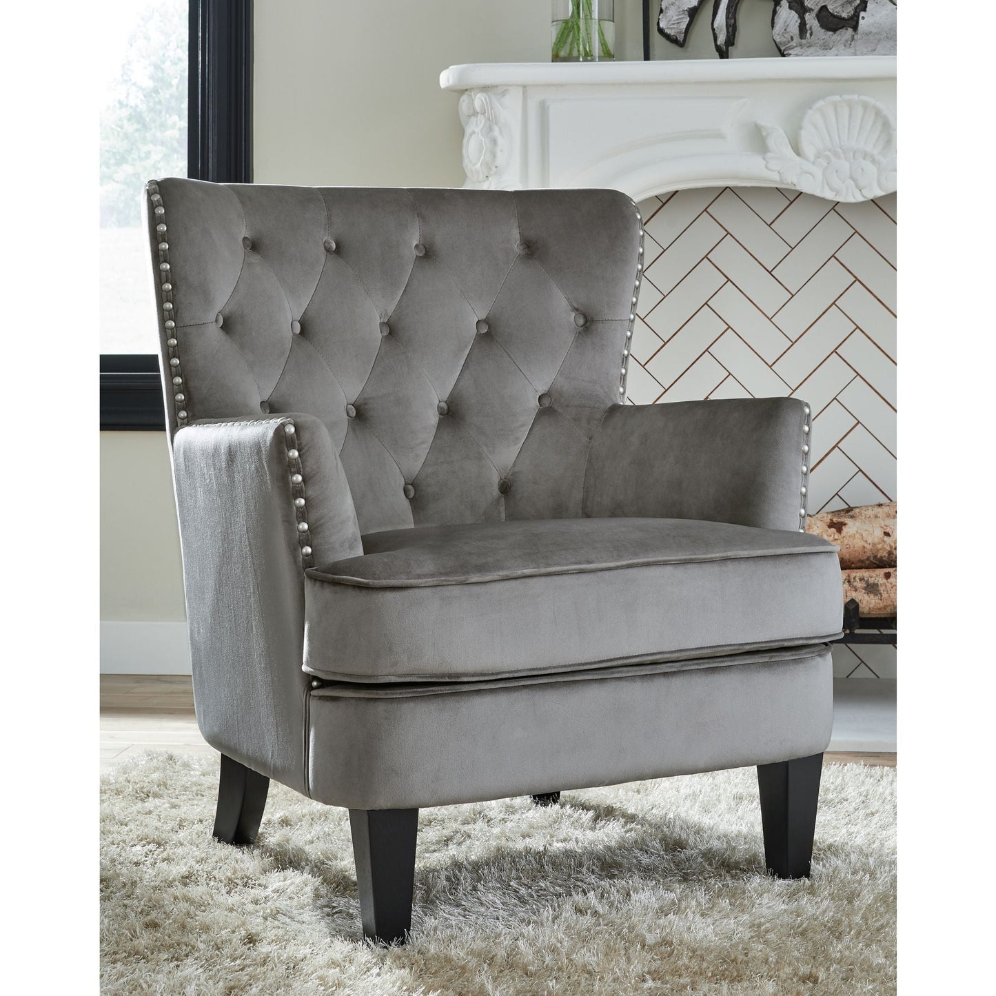 Fauteuil d'appoint de style roman