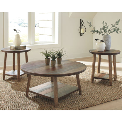 Raebecki Lot de 3 Tables