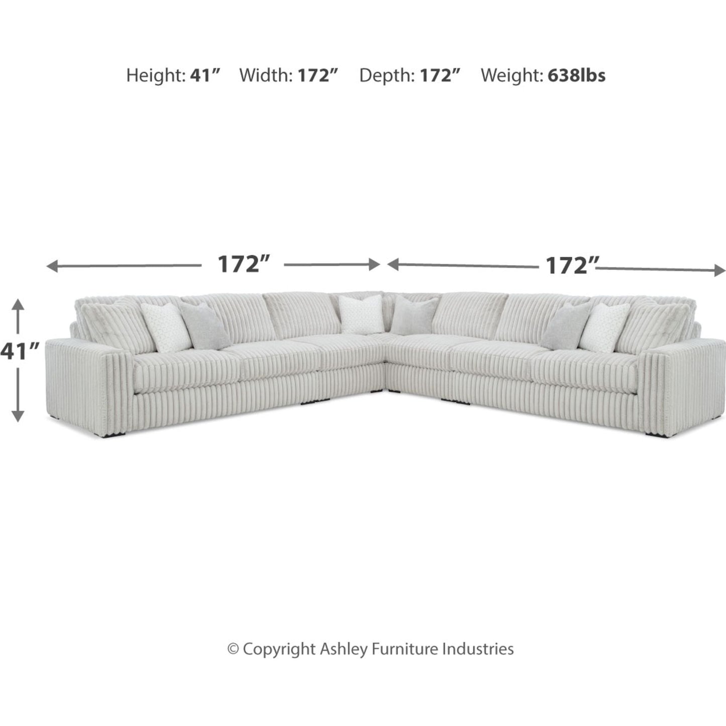Magnifique canapé d'angle 5 pièces