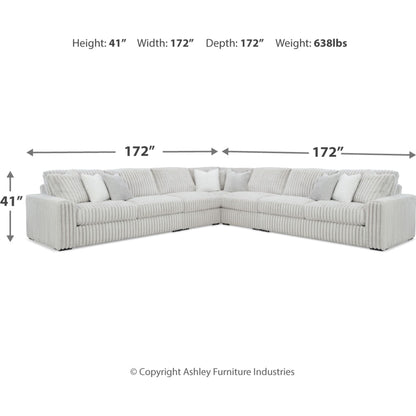 Magnifique canapé d'angle 5 pièces