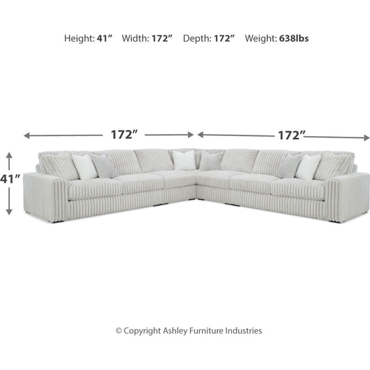 Magnifique canapé d'angle 5 pièces