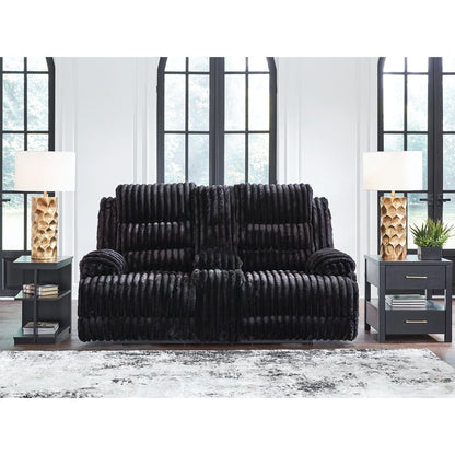 Canapé inclinable deux places Technique avec console