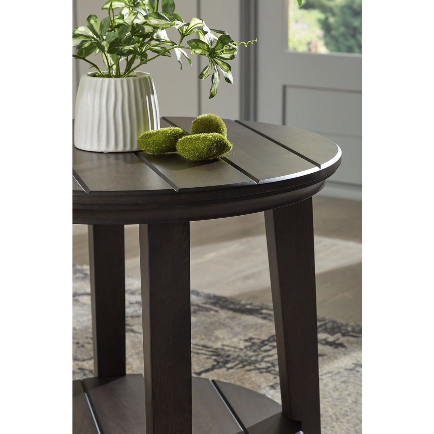 Table d'appoint ronde Celamar