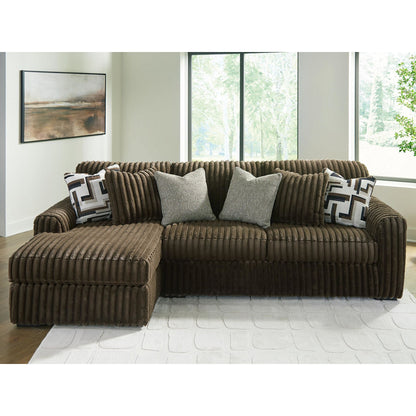 Canapé d'angle 2 pièces Midnight-Madness avec méridienne