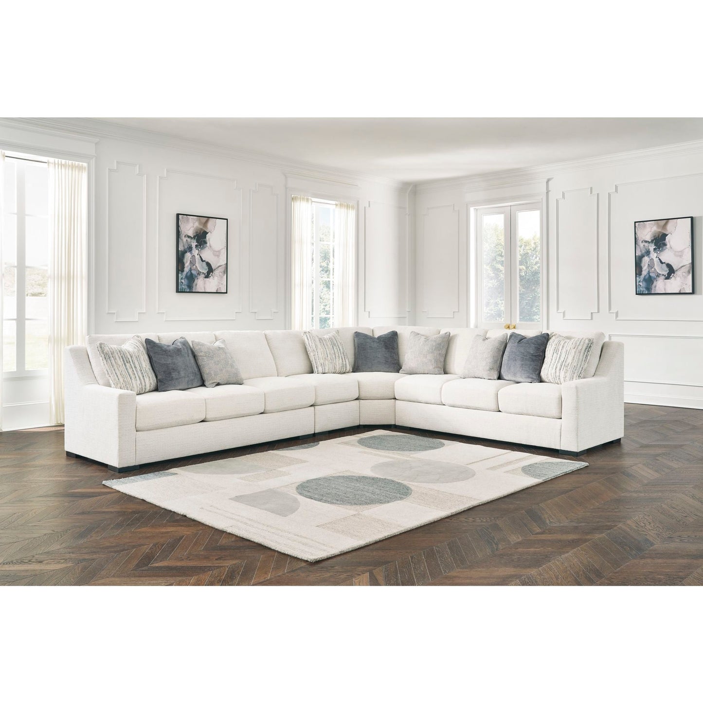 Canapé d'angle 4 pièces exclusif et performant