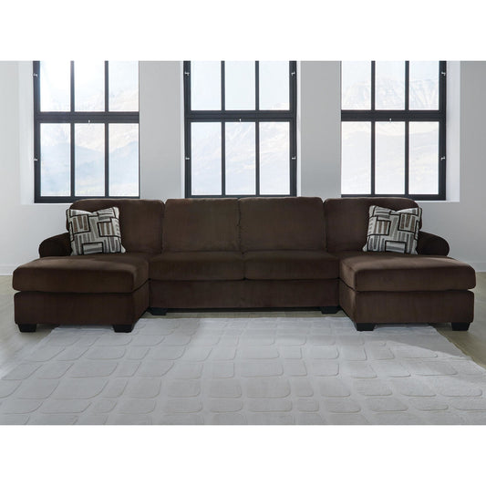 Canapé d'angle 3 pièces Landsings avec double méridienne