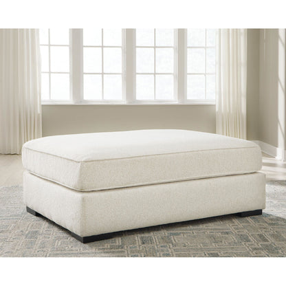 Pouf d'appoint surdimensionné exclusif Flynndale