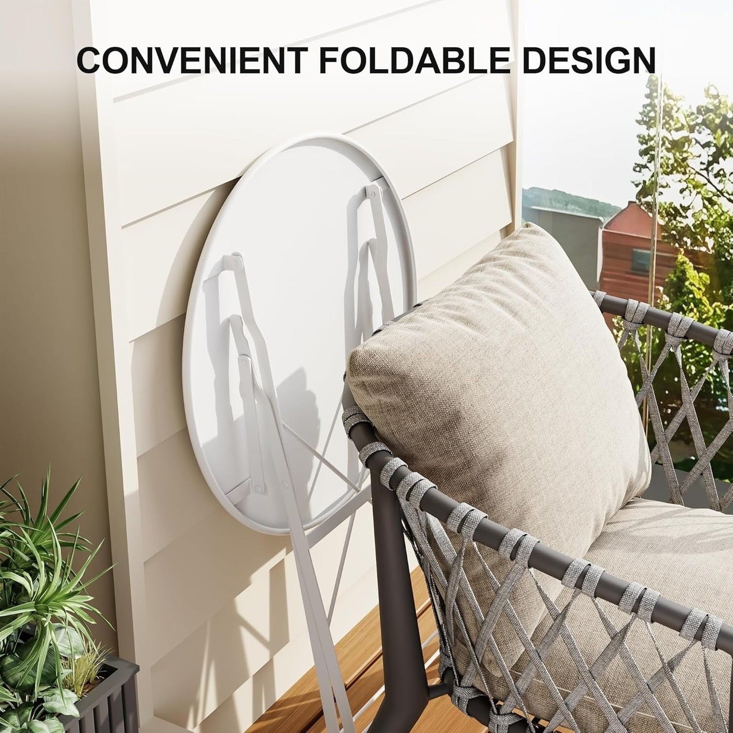 Ensembles bistro de patio 3 pièces