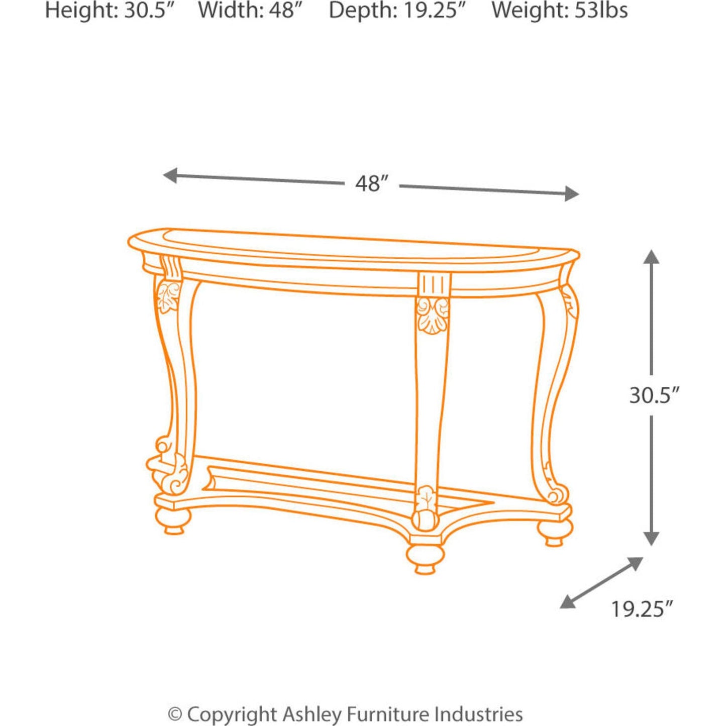 Table basse Norcastle