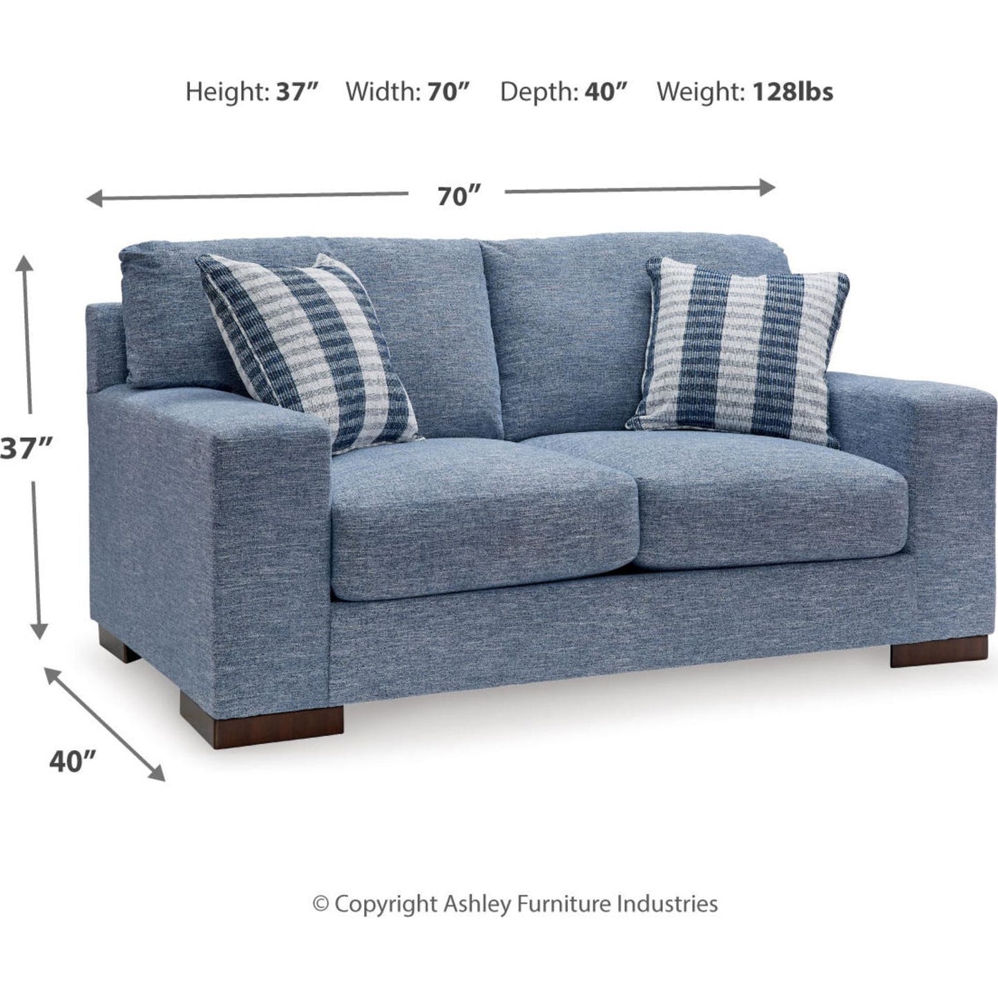 Canapé deux places exclusif Belvoir