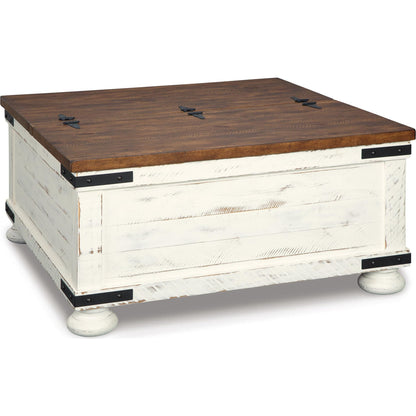 Table basse Wystfield avec rangement