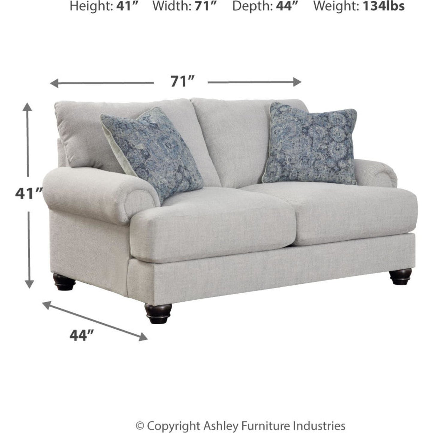 Canapé deux places exclusif Avocet