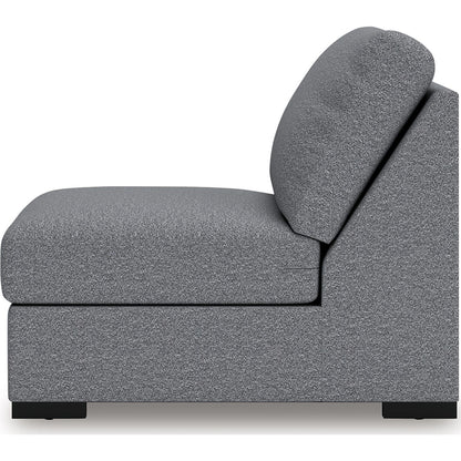 Canapé d'angle modulaire 4 pièces exclusif Omaha avec rangement et méridienne