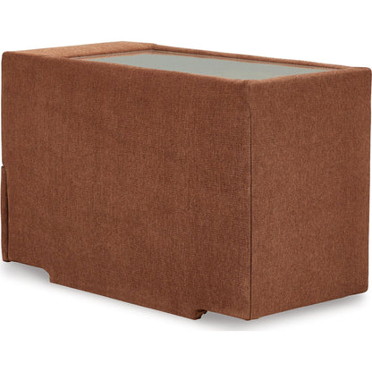 Canapé d'angle modulaire Modmax 5 pièces avec consoles audio et de rangement